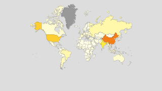 Totale graanproductie in de wereld per land Thumbnail